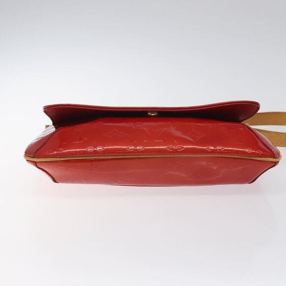 LOUIS VUITTON Monogram Vernis Thompson Street Bag Red M91094 - Picture 9 of 12